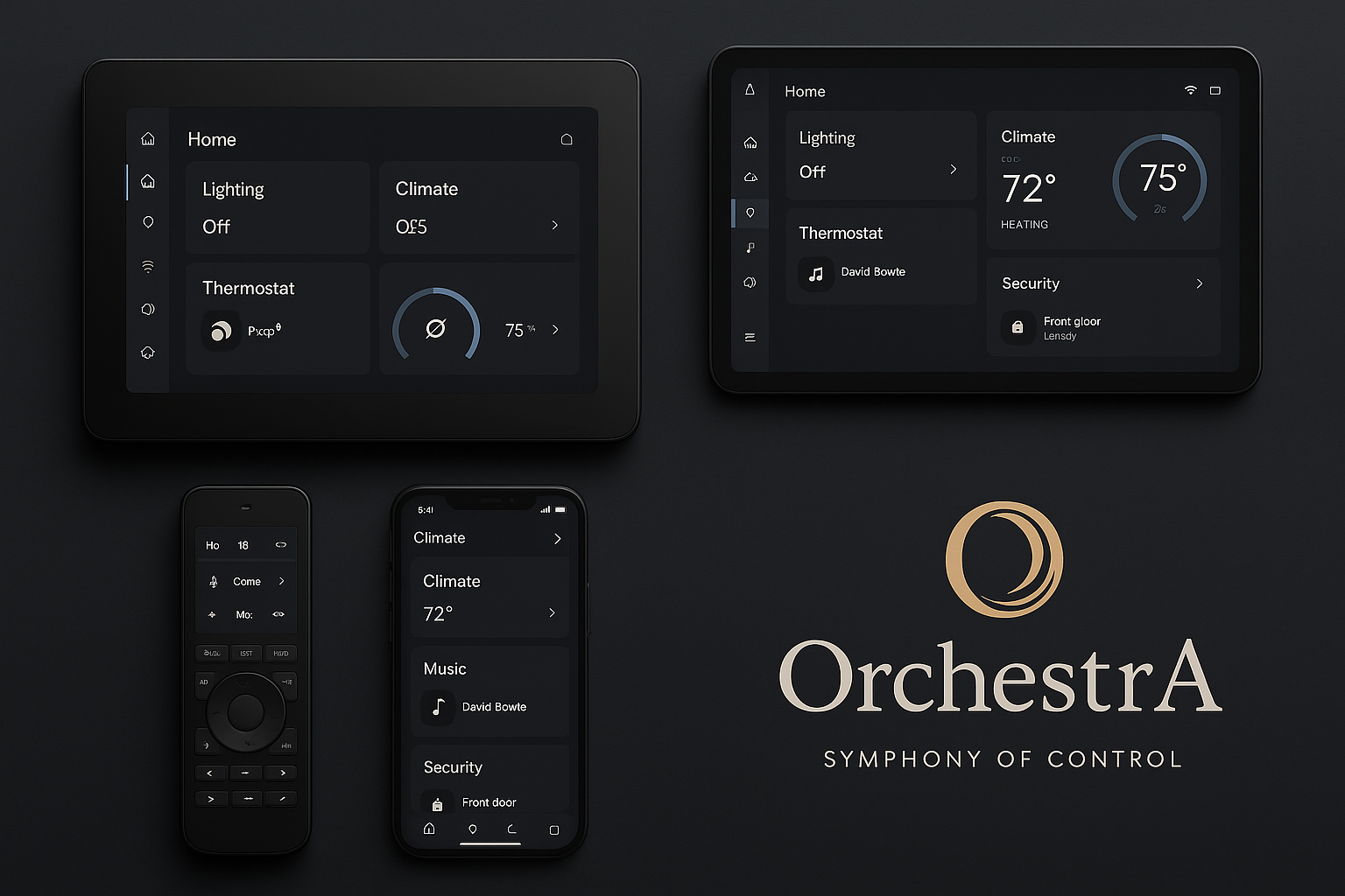 OrchestrA UI Mockup